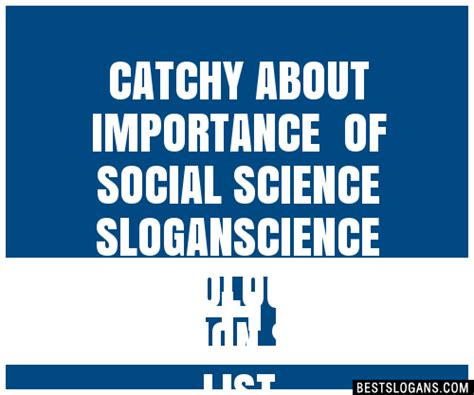 Catchy About Importance Of Social Science Cience Technology And