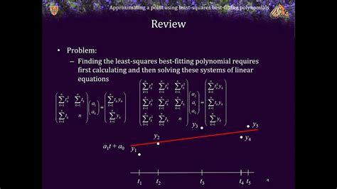 Approximating A Point Using Least Squares Best Fitting