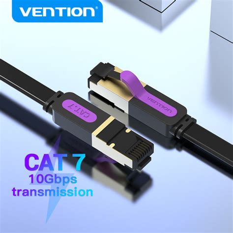 Vention Cat7 Lan Cable Cat 7 Flat Ethernet Cable Rj45 Network Stp