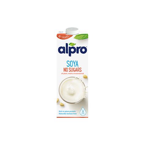 Alpro Soya Milk No Sugar L