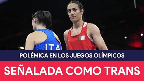 Imane Khelif la boxeadora olímpica señalada falsamente de ser trans en