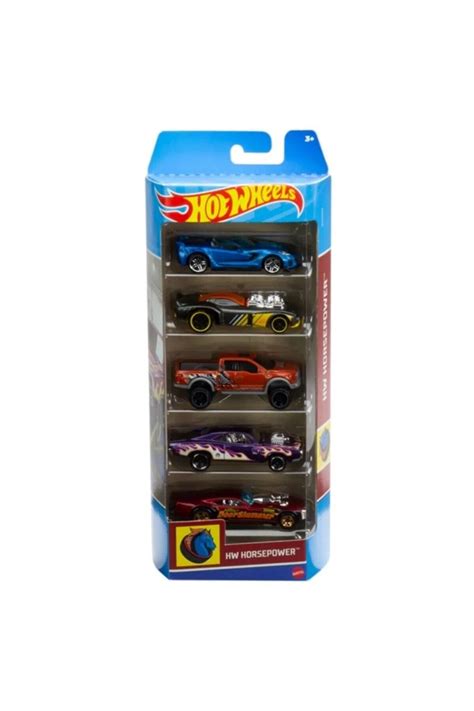 HOT WHEELS 5 li Araba Seti Hw Horsepower Fiyatı Yorumları Trendyol