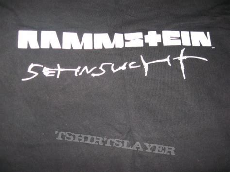 Rammstein Sehnsucht album shirt | TShirtSlayer TShirt and BattleJacket ...