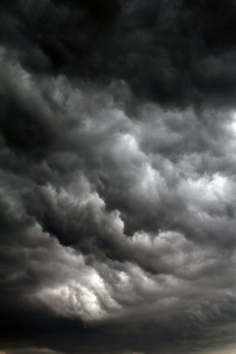 Black Storm Clouds Wall Mural - Murals Your Way