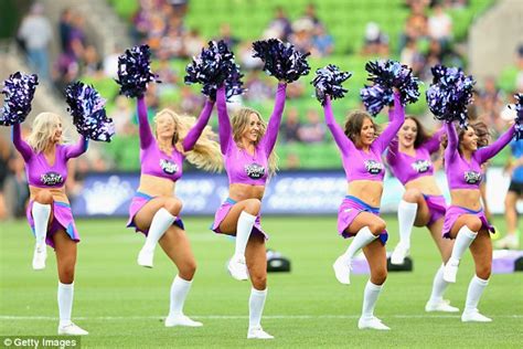 Video Shows Fumbling Fan Crashing Into Melbourne Storm Cheerleader During Half Time Catching