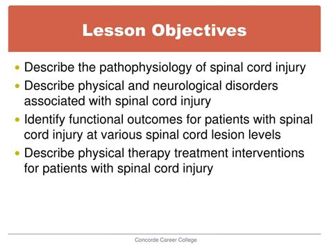 Ppt Concorde Career College Physical Therapist Assistant Powerpoint Presentation Id 5650551