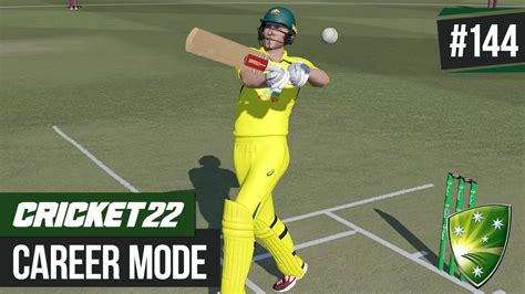 CRICKET 22 CAREER MODE 144 A CURSED KNOCK YouTube