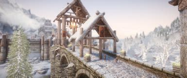 City Entrances Overhaul Windhelm At Skyrim Special Edition Nexus