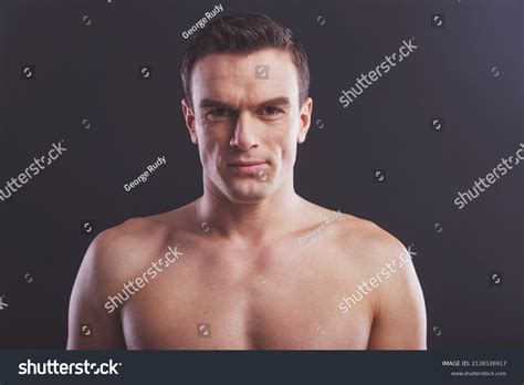 Portrait Handsome Naked Man Looking Camera Stock Photo 2126526917 Shutterstock
