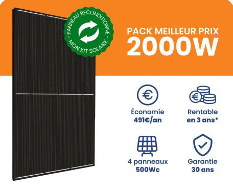 Énergie Autonome Votre Kit Solaire 2000W en 230V Simplifié