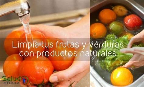 Tips Para Desinfectar Tus Frutas Y Verduras De Forma Natural