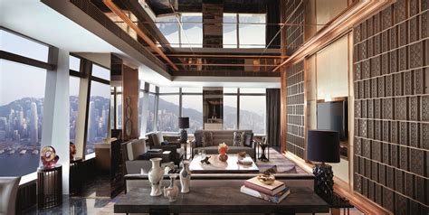 The Ritz Carlton Suite At The Ritz Carlton Hong Kong Has An Elegant