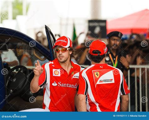 Team Scuderia Ferrari F1, Fernando Alonso, 2014 Editorial Photo | CartoonDealer.com #204515527