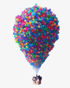 #up #movie #pixar #colorful #rainbow #home #house #balloons - Up ...