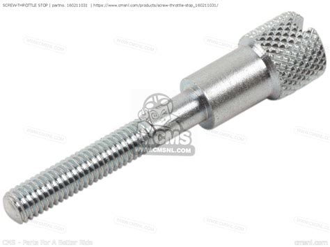 Screw Throttle Stop For Kz250d1 Kz250 1980 Usa Canada Mph Kph Order