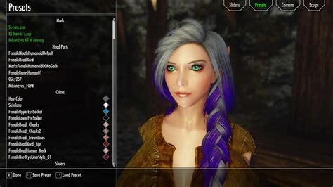 KleinerEngels ALL CBBE Presets For RaceMenu | Skyrim Mod Download