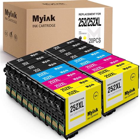 Myik Remanufactured Ink Cartridge Replacement For Epson 252 252xl T252 T252xl To Use