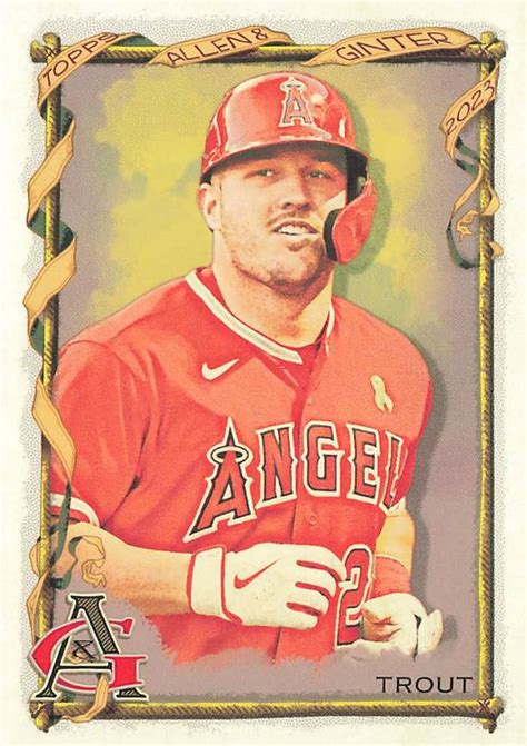 2023 Topps Allen Ginter 53 Mike Trout Trading Card Database