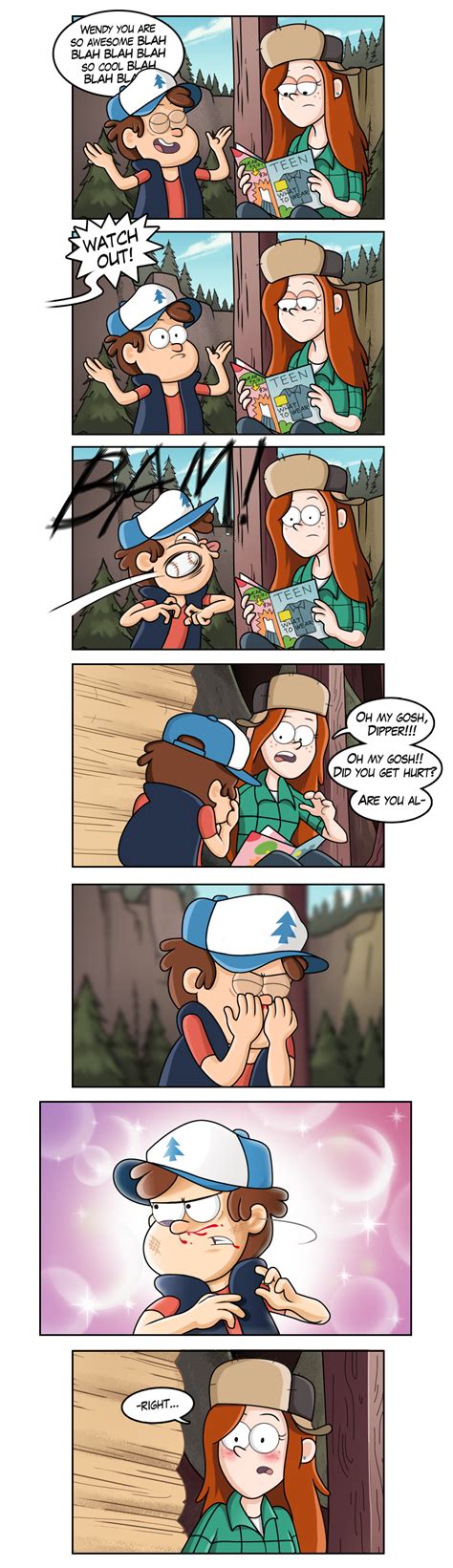 Dipper Nosebleed Hot By Markmak On Deviantart Gravity Falls Gravity Falls Comics Gravity