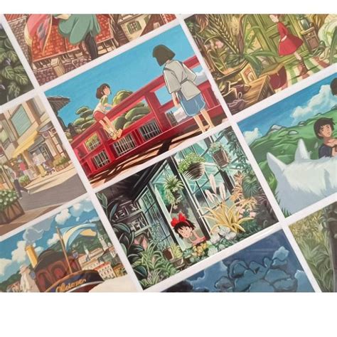 Jual Xpress Ghibli Postcard Kartu Pos Studio Ghibli Termurah