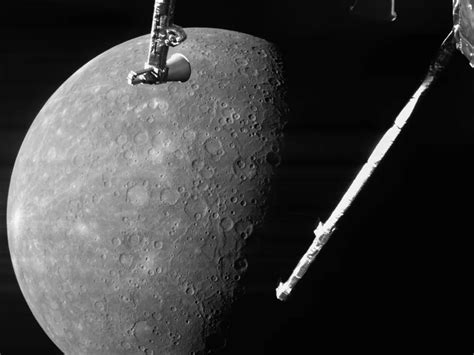 See New Detailed Photos Of Mercury From A Spacecrafts Closest Flyby