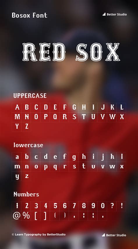 Red Sox Font: Download Free Font & Logo - oggsync.com