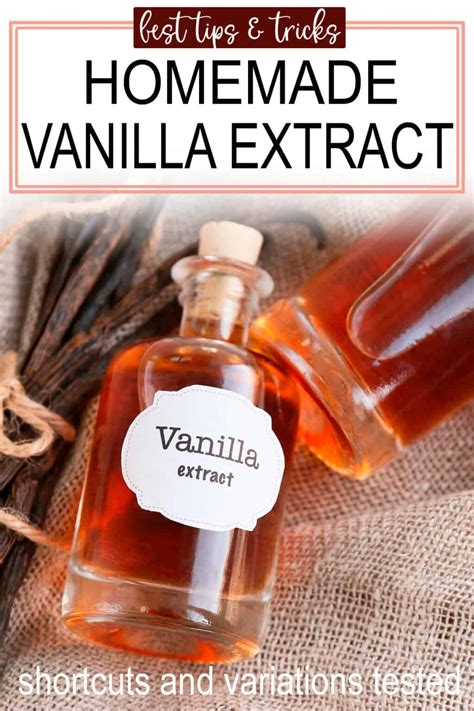 How To Make Vanilla Extract At Home • Craving Some Creativity