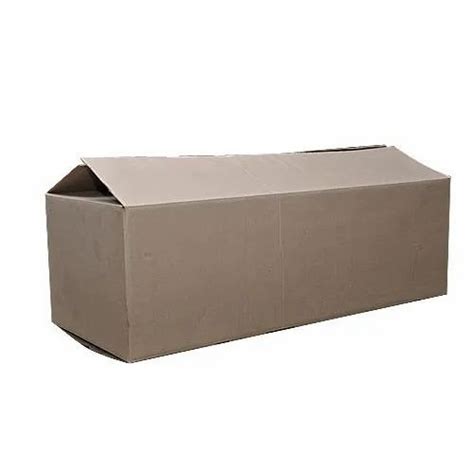 Rectangle Brown 7 Ply Corrugated Box Box Capacity 6 10 Kg At Rs 42 Kg