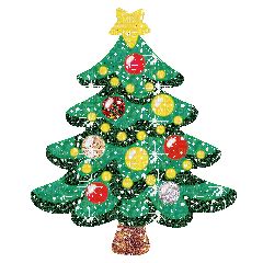 Christmas tree emoji glitter, christmas , tree , emoji , glitter ...