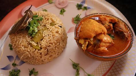 Hyderabadi Style Bagara Rice Plain Biryani Plain Pulao Bagara