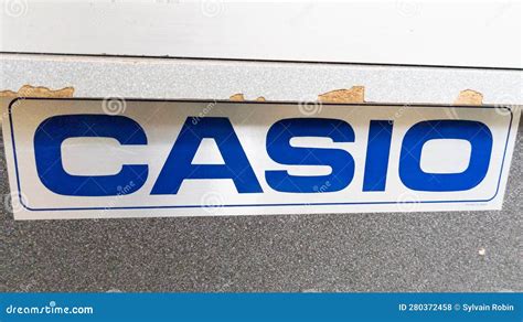 Casio Logo Brand And Text Sign In Watches Shop Of Japanese