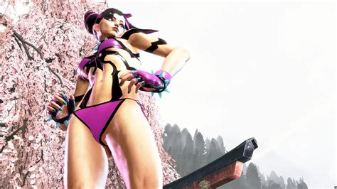 Sf6 Juri Swimsuit Mod Showcase Youtube