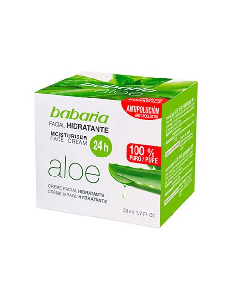 Babaria Creme Facial Hidratante H Aloe Vera Ml