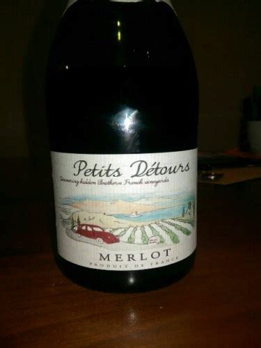 Petits Détours Merlot Vivino US