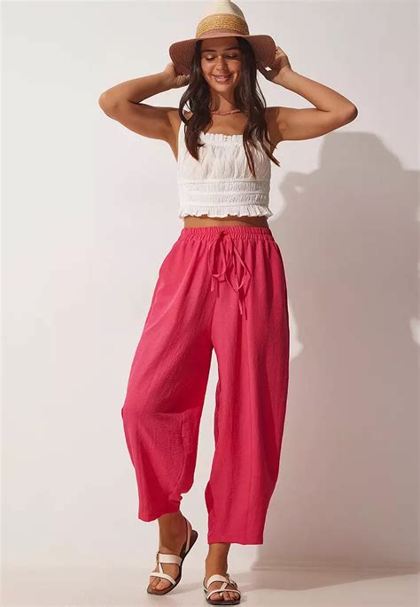 Buy Happiness Istanbul Pockets Baggy Trousers Online Zalora Malaysia