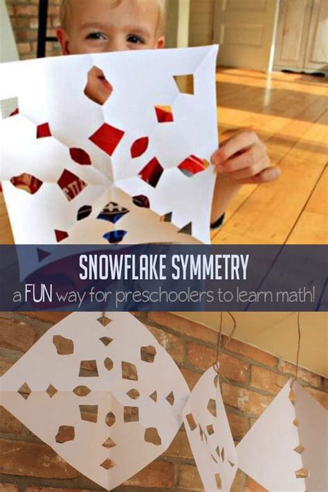 Snowflake Symmetry for Kids | hands on : as we grow