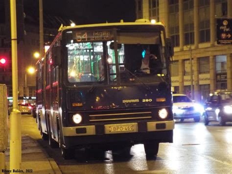 BPO 469 Ikarus 280 Budapest Boráros tér 2022 november Ritecz