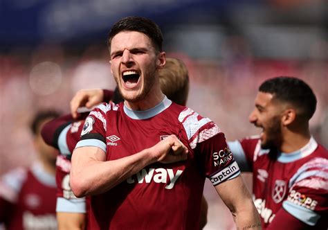 Declan Rice Transfer Arsenal Sets Eyes On Declan Rice Gunners Confident Of Bagging West Ham