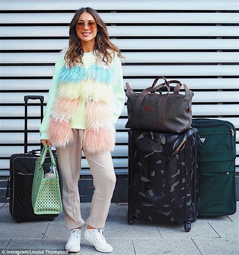 MIC S Louise Thompson Poses In A Nude Bikini In The Maldives Daily Mail Online