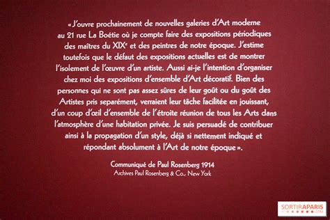 Rue De La Bo Tie Les Photos De L Expo Sur Paul Rosenberg Au Mus E