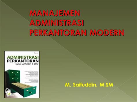 Detail Ppt Administrasi Perkantoran Koleksi Nomer