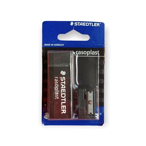 Staedtler Borracha Rasoplast Preta Apontador Shopee Brasil