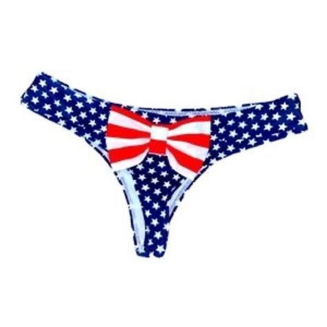 Swim Sexy Thong Bikini Bottom Usa With Bow Poshmark
