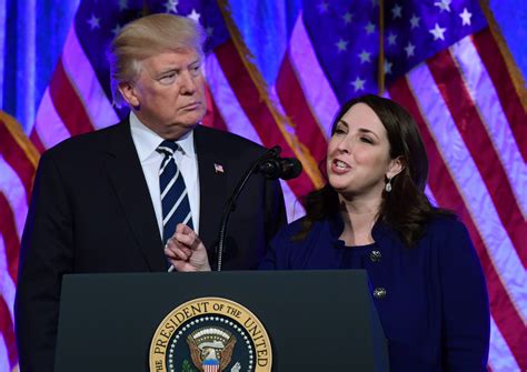 Trump Swipes at Ronna McDaniel After NBC News Firing