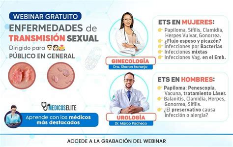 Webinar Enfermedades De Transmisión Sexual Ets MédicosÉlite