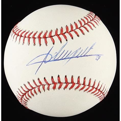 Adrian Beltre Signed OML Baseball Beckett Pristine Auction