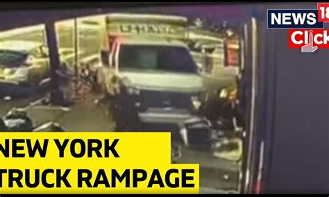 New York U Haul Truck Strikes Eight People Driver In Custody New