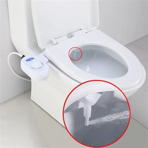 Siège De Bidet De Toilette Non Électrique Buse Autonettoyante