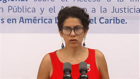 Ministra Del Medio Ambiente Maisa Rojas Espera Que El Proyecto Sobre El Acuerdo De Escazú Siga