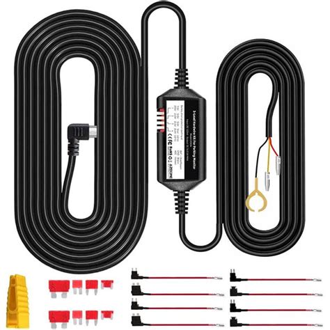 Комплект проводов для видеорегистратора Micro USB Кабель прямого ...